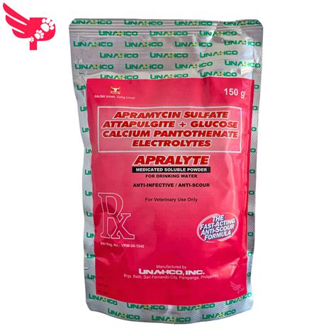 Apralyte Anti Scour for Swine/Pig 150g (expires 07.
